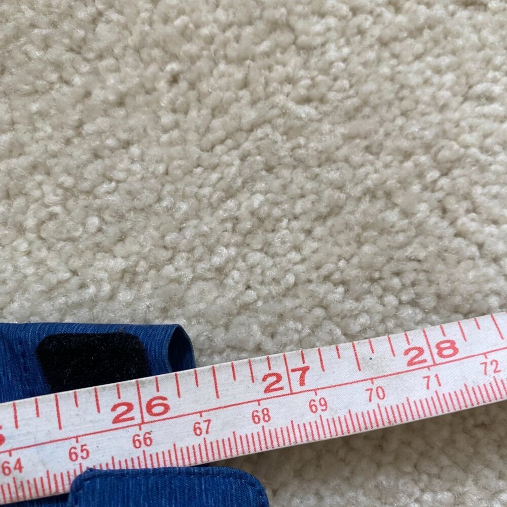 32 DEGREES COOL lightweight breathable lined hooded rain coat, blue, sz L EUC. - Picture 13 of 13